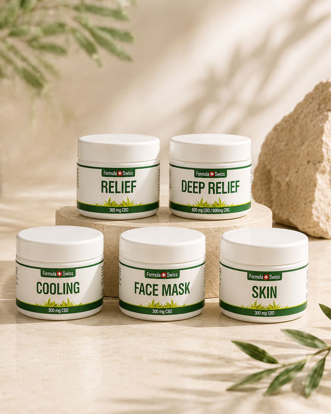 Buy CBD skincare from Switzerland