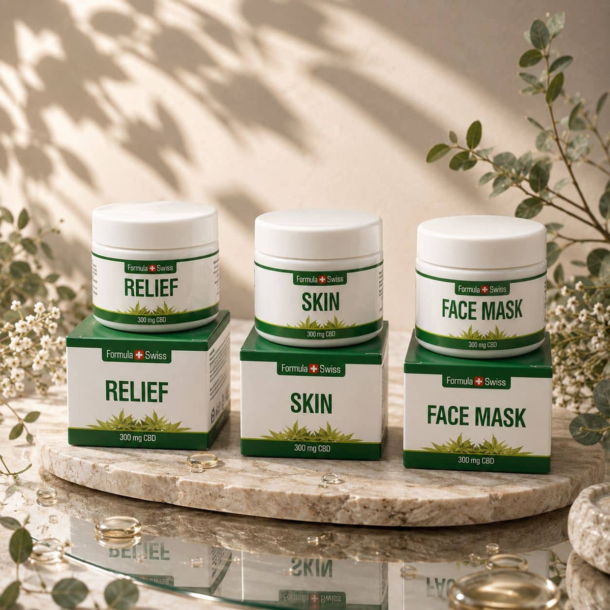 Buy CBD skincare from Switzerland