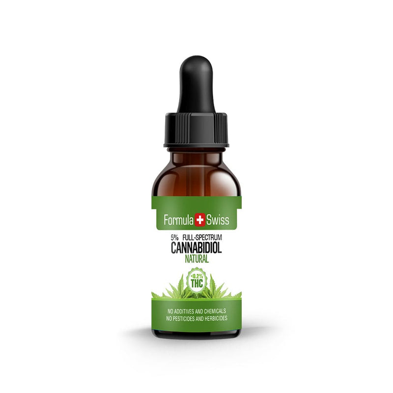 CBD Öl in natürlichem Öl 0,2 % THC