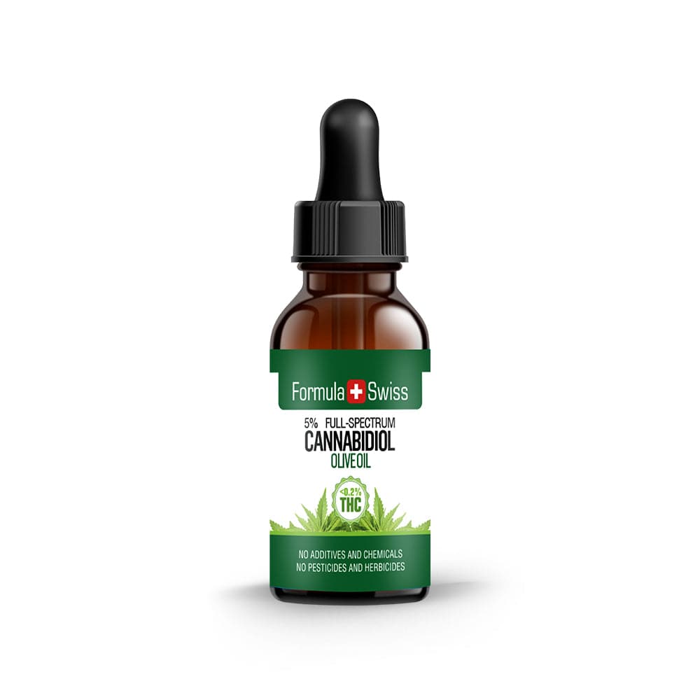 CBD Öl in Olivenöl 0,2 % THC