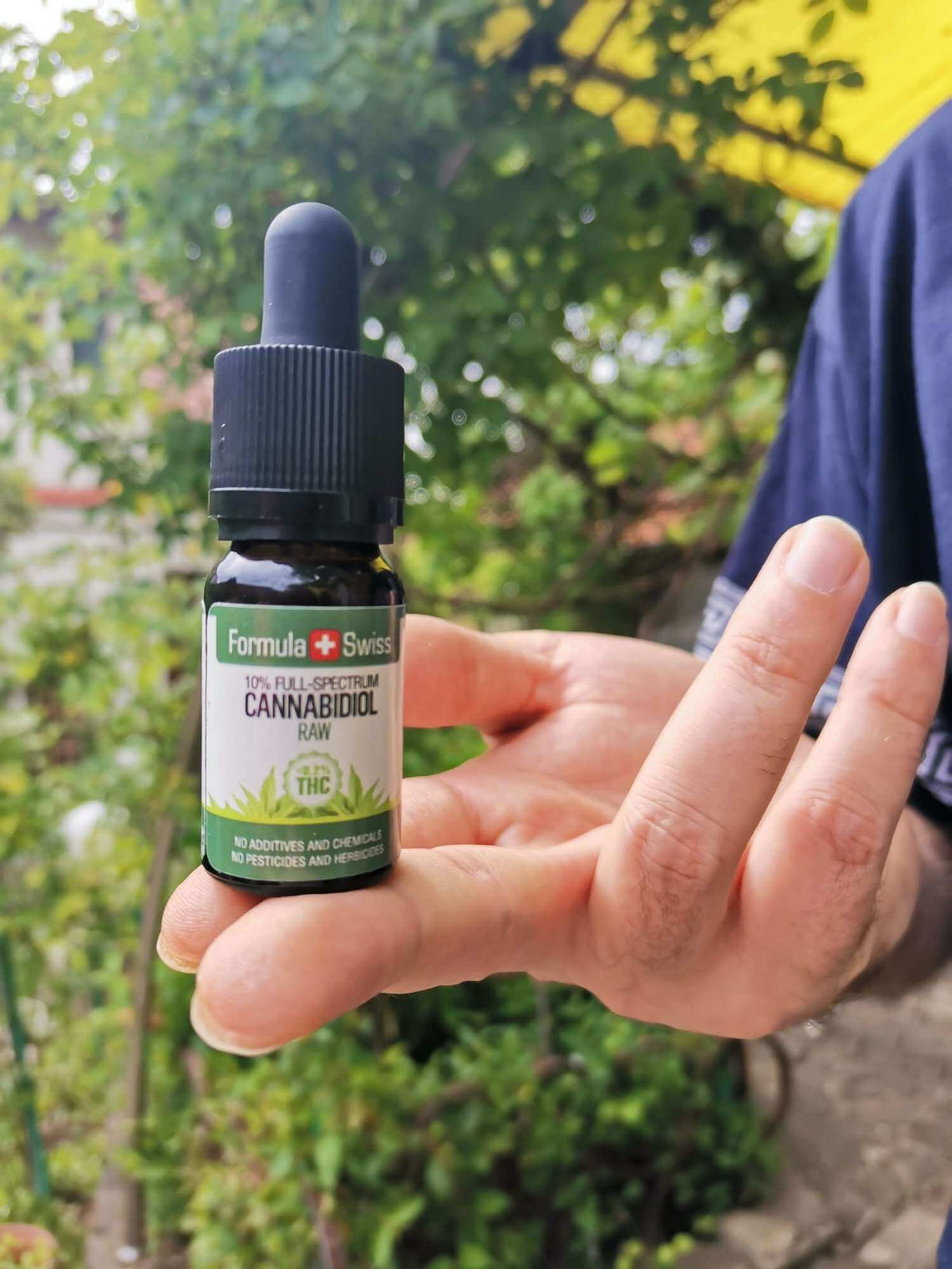 Formula Swiss Huile de CBD RAW biologique