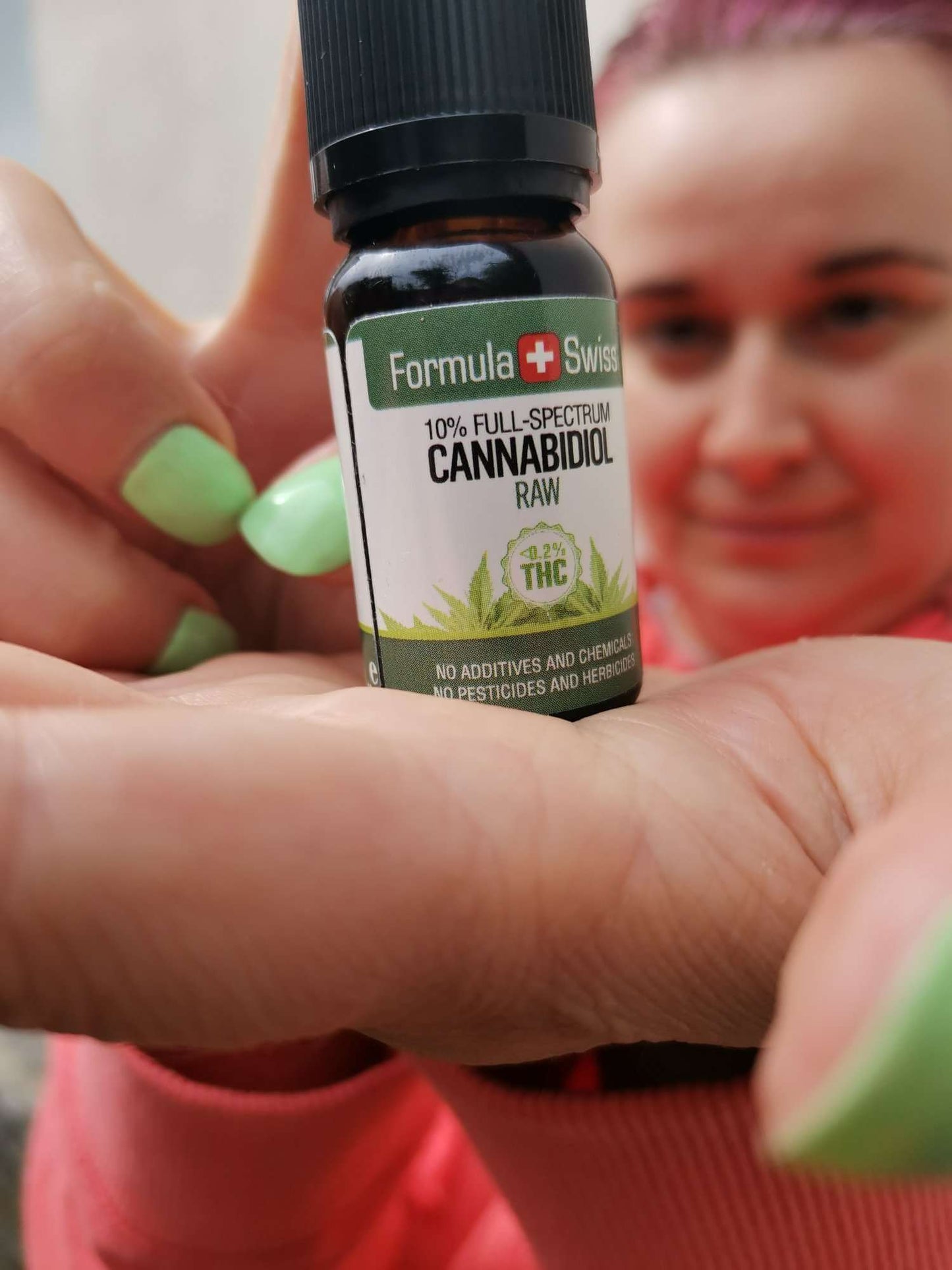 Formula Swiss Huile de CBD RAW biologique