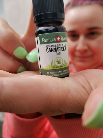 Formula Swiss Huile de CBD RAW biologique